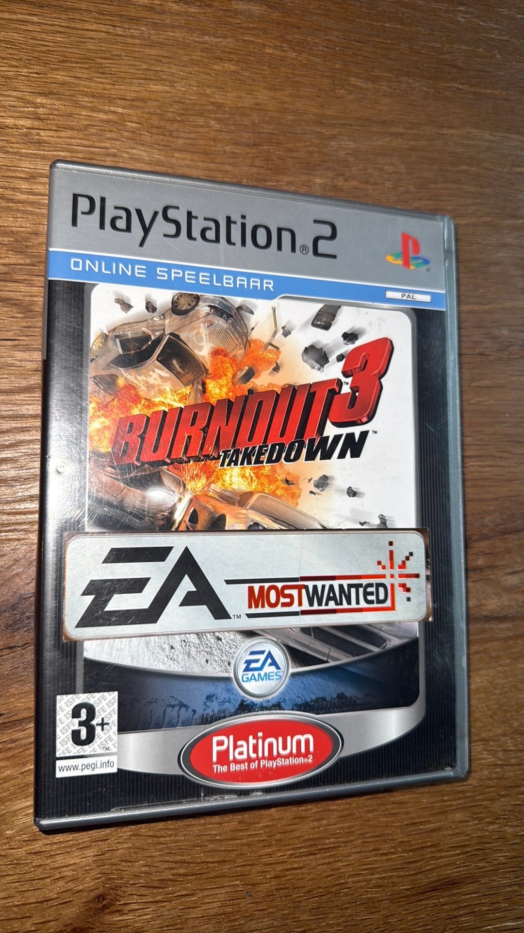 Burnout 3 ps2 game, 1 speler, Ophalen of Verzenden, Zo goed als nieuw, Vanaf 3 jaar