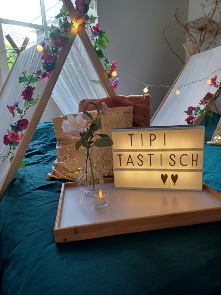 Tipitastisch slaapfeestje, Hobby en Vrije tijd, Feestartikelen | Verhuur, Ophalen, Verjaardag