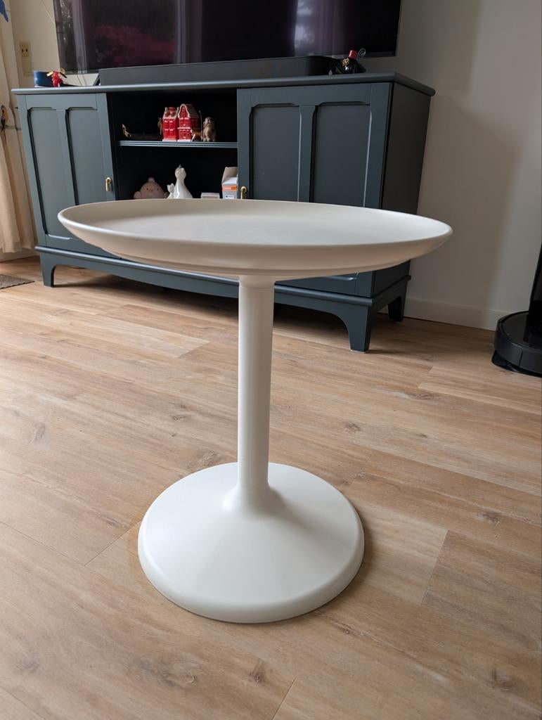 Gebruikte Ikea bijzettafel/salontafel, 53x50 cm, Gebruikt, Rond, IKEA, Ophalen