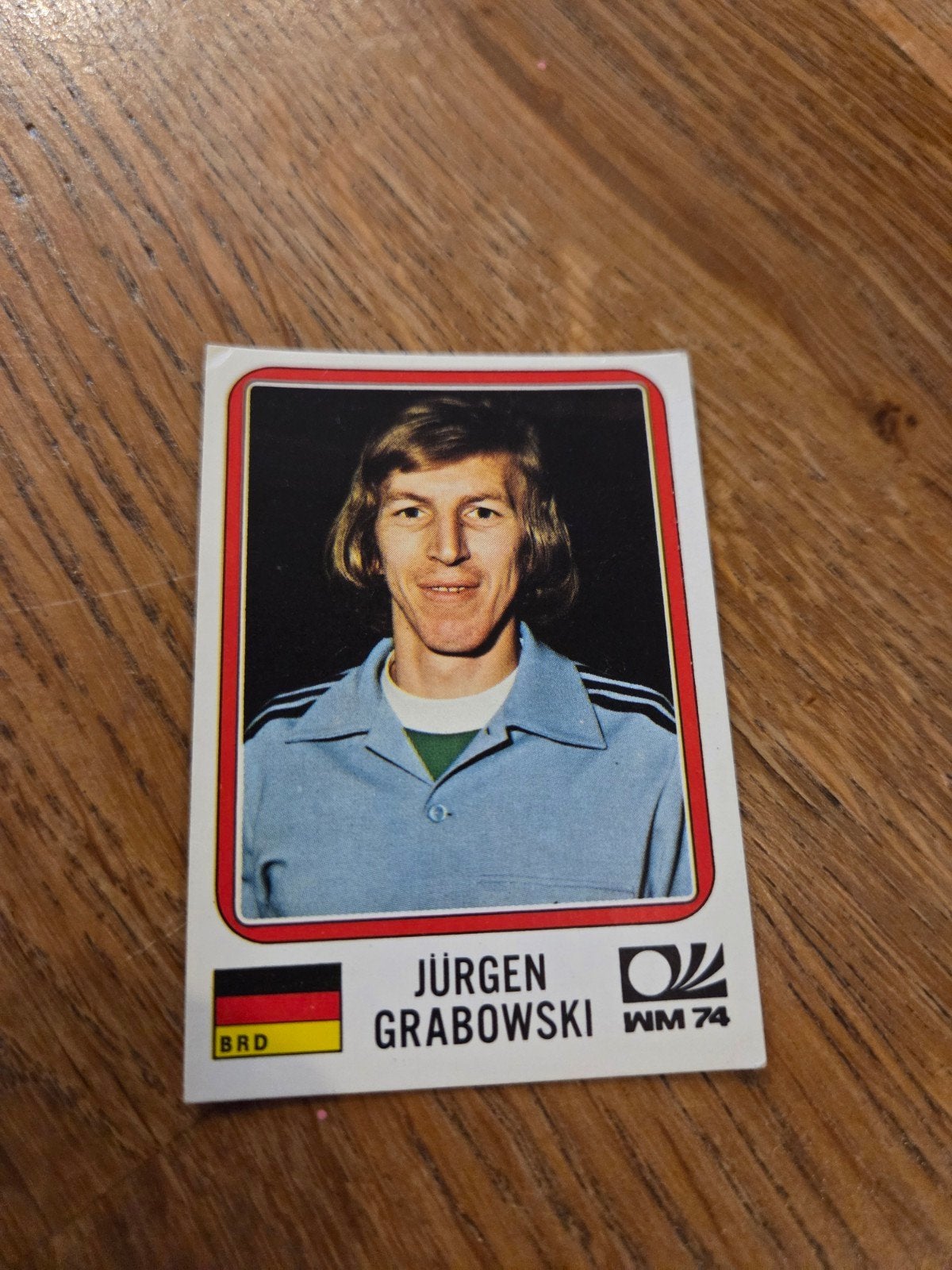 Panini WK 74, Ophalen of Verzenden, Zo goed als nieuw, Buitenlandse clubs, Poster, Plaatje of Sticker