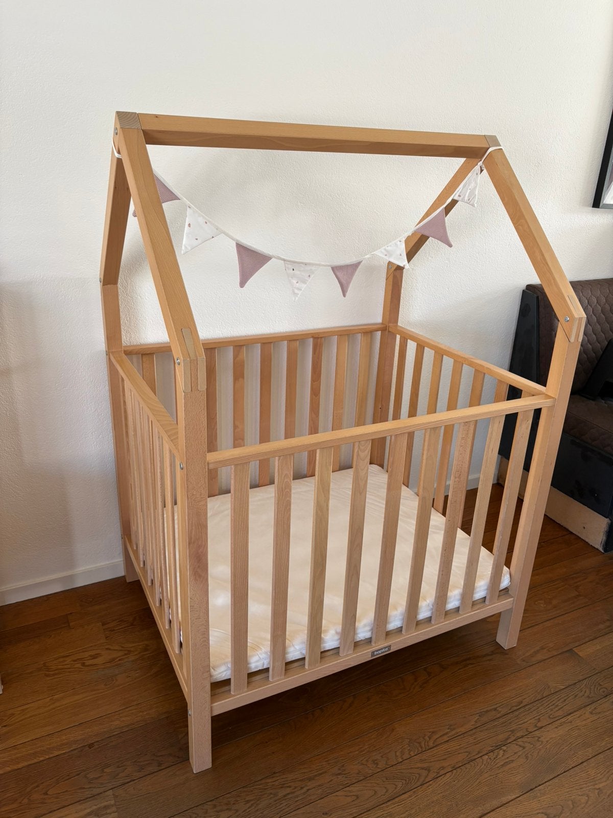 Bopita Home Natural box, Ophalen, Zo goed als nieuw, Rechthoekig, In hoogte verstelbaar