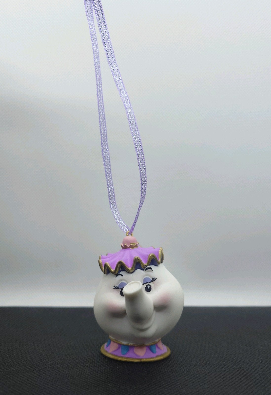 Disney Mevrouw Theepot kerst ornament hanger kerstbal, Ophalen of Verzenden, Assepoester of Belle, Nieuw