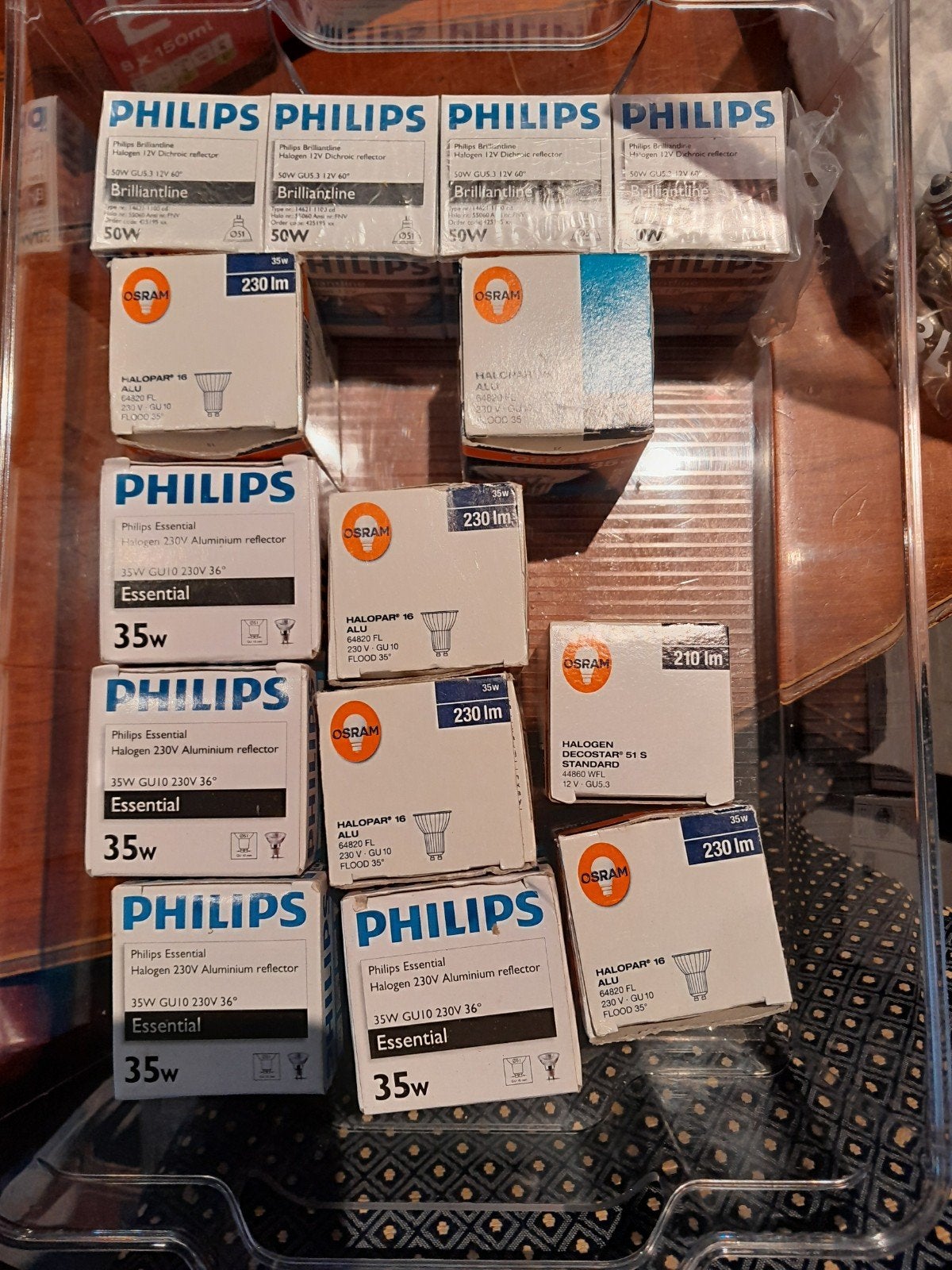 Philips en Osram halogeenlampen 20, 35 en 50 watt, Ophalen of Verzenden, Nieuw