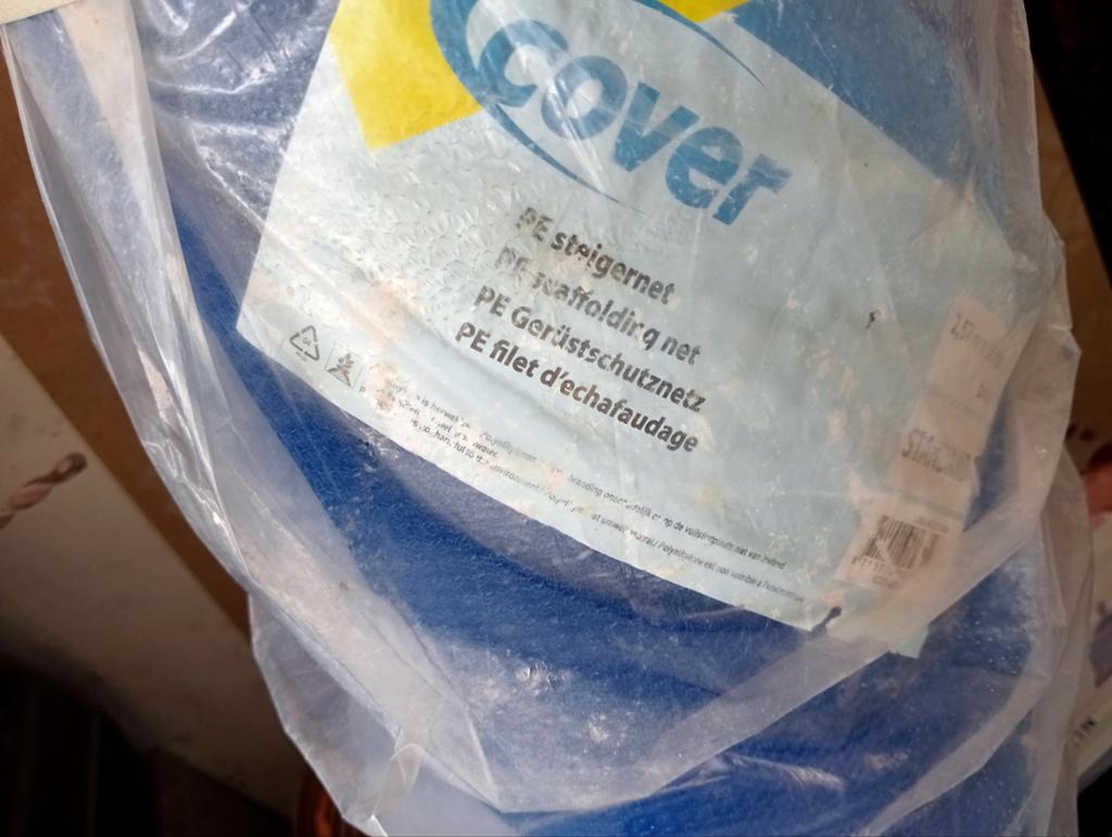 Nieuw PE Steigernet - Bescherming en Veiligheid, Ophalen, Nieuw, Overige typen, 5 meter of hoger