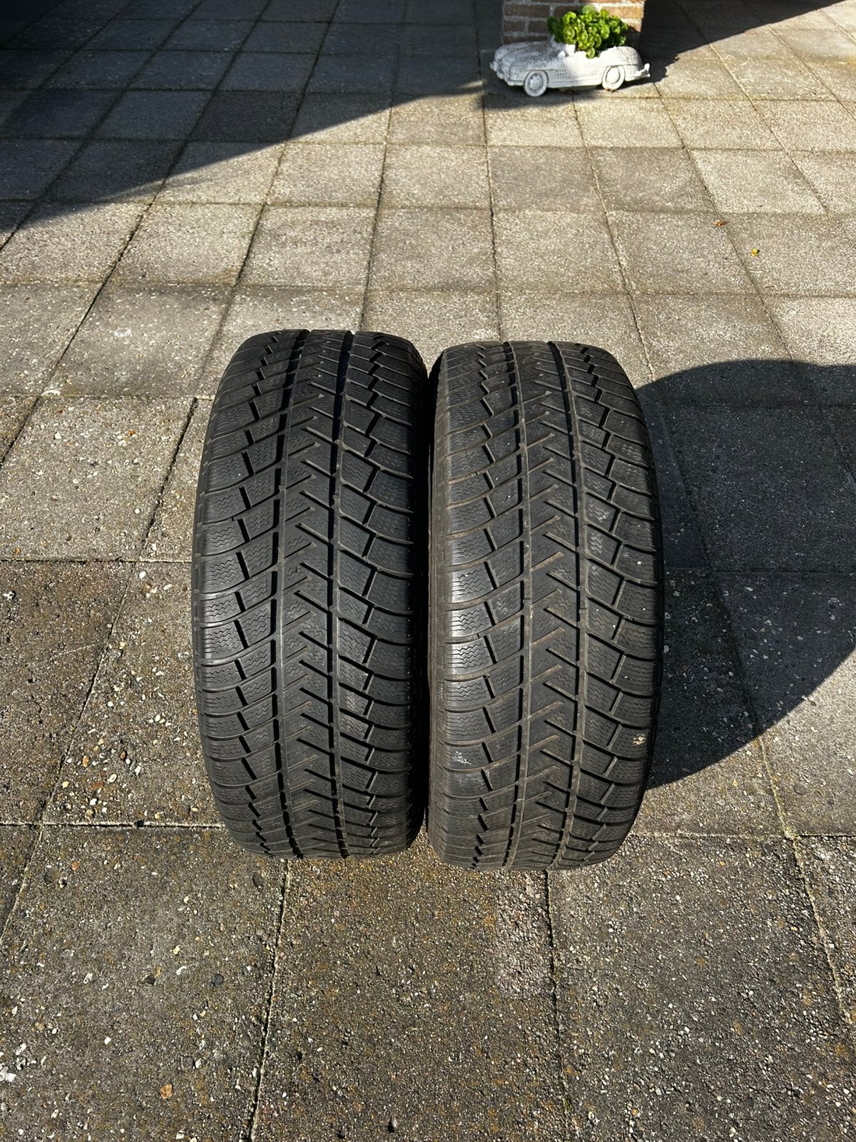 Michelin winterbanden 235/55r19, Gebruikt, Winterbanden, 235 mm, Band(en)