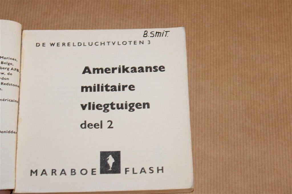 Amerikaanse Militaire Vliegtuigen — Maraboe 23 [1962], Gebruikt, Schaalmodel, -, -