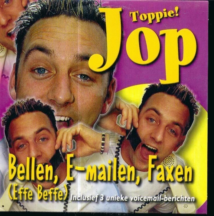 cd-single van Jop - Bellen, E-mailen, faxen [Effe Beffe], Verzenden, Zo goed als nieuw, Pop