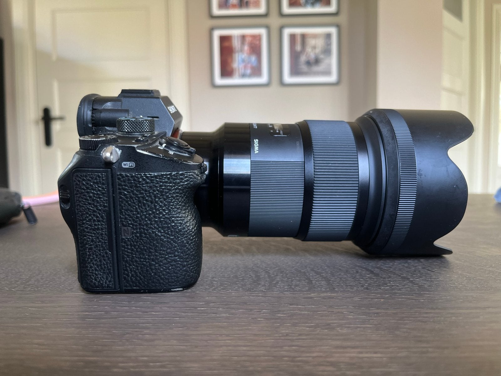 Sony a7iii met Sigma 50mm 1:1.4 DG Art Lens  E-mount, Ophalen, Zo goed als nieuw