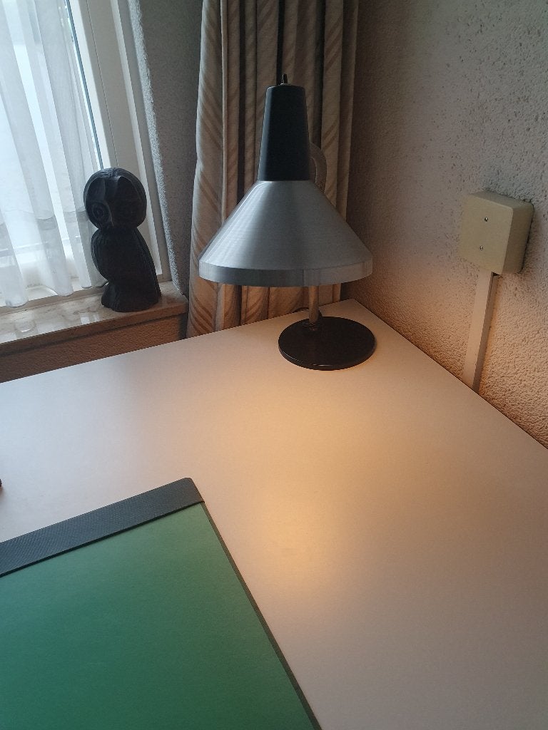 Vintage Dutch Design Bureaulamp Model 751 Deukvrij Jaren '60, Ophalen of Verzenden