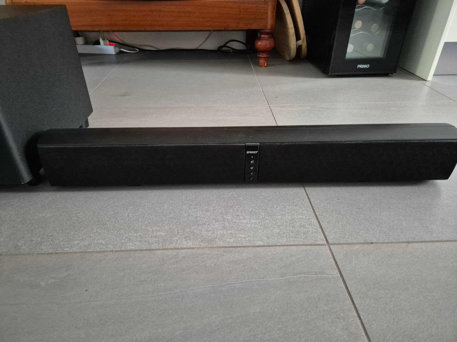 Soundbar en subwoofer Energy, kleur zwart, Ophalen