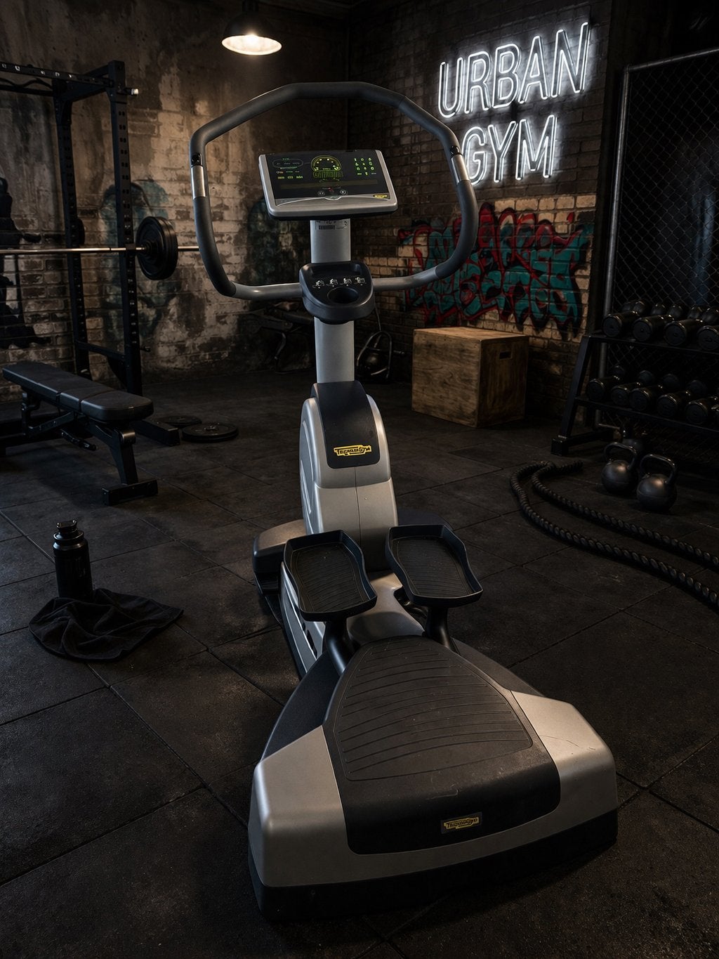 Professionele Technogym iWAVE Crosstrainer, Ophalen, Gebruikt, Crosstrainer, Metaal