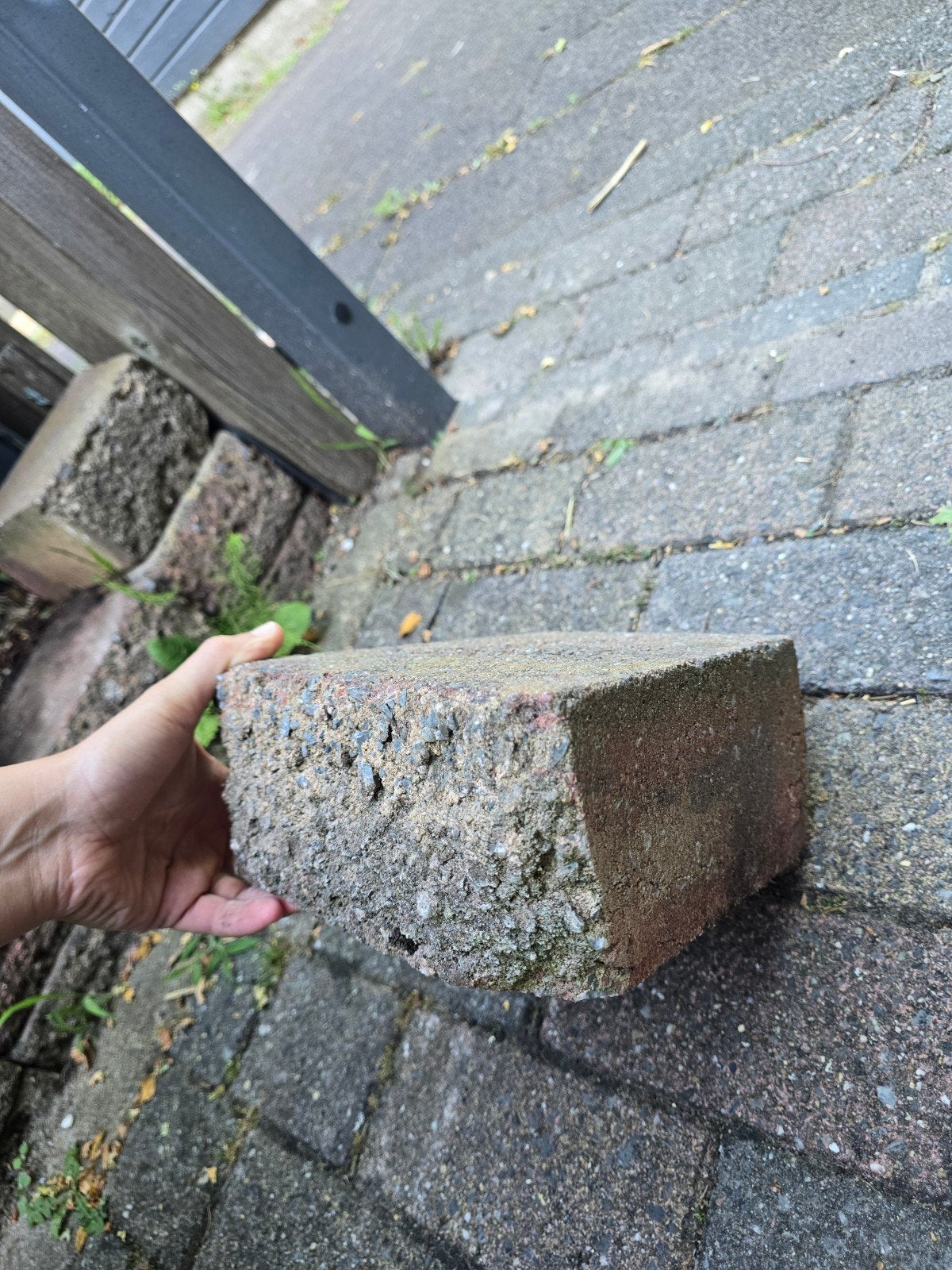 Gebruikte terrastegels en klinkers, Tuin en Terras, Ophalen, Gebruikt, Klinkers, 10 m² of meer