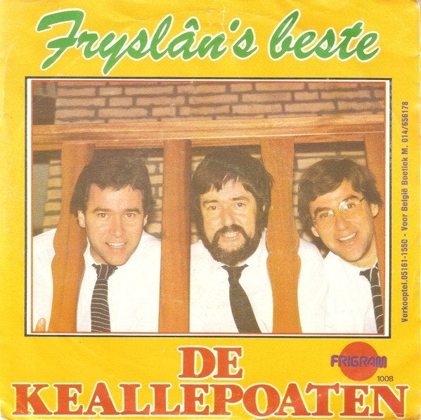 Ruil of koop De Keallepoaten "Fryslan's Beste" (1983), Cd's en Dvd's, 7 inch, Zo goed als nieuw, Nederlandstalig, Fotohoes