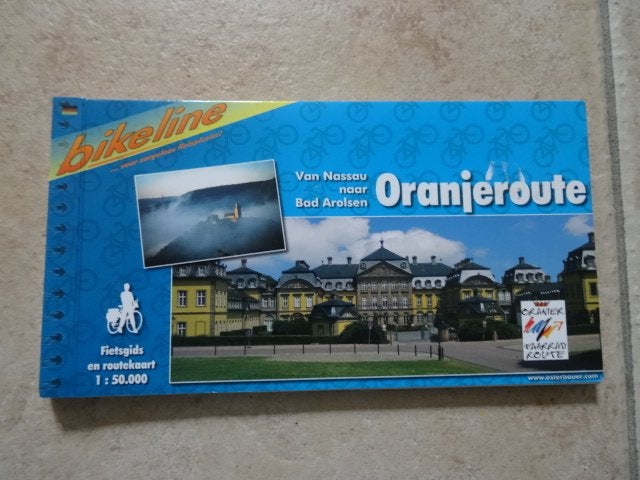 Bikeline Oranje route, Overige merken, Fiets- of Wandelgids, Europa, Ophalen of Verzenden