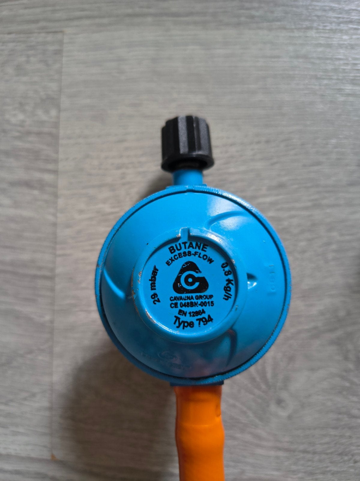 Butaan gasdrukregelaar, Ophalen, Gebruikt