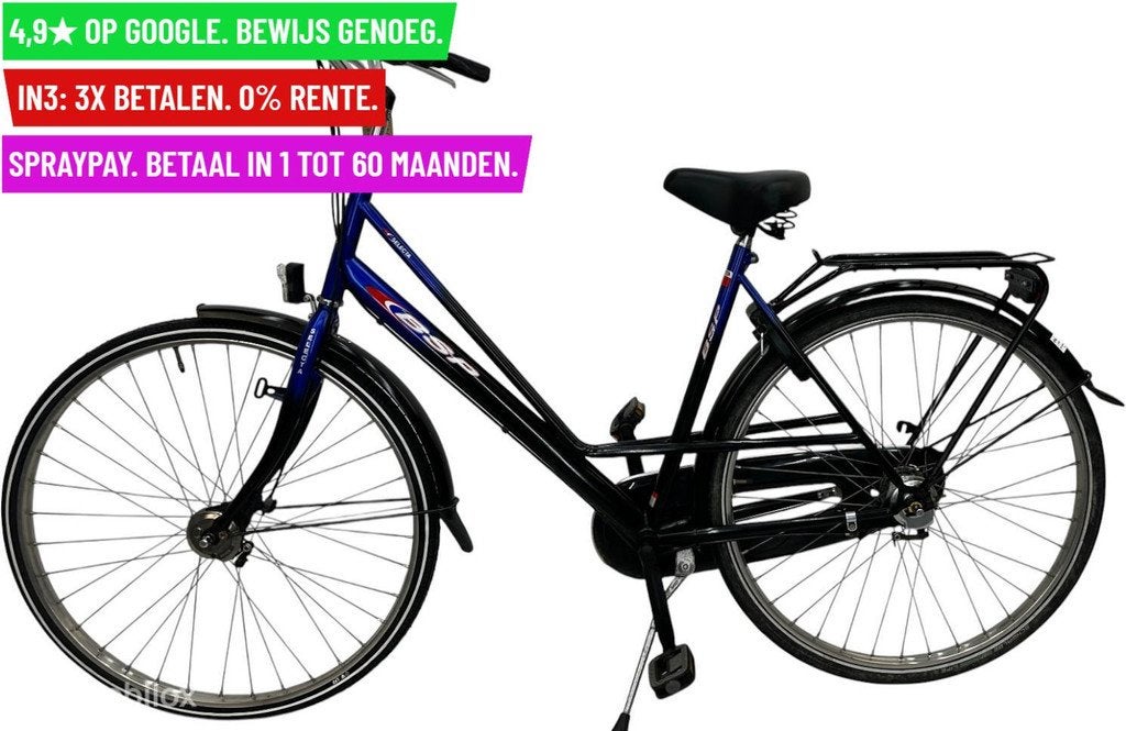 Damesfiets BSP Selecta 28"/53cm/3ver - Garantie/Levering, Fietsen en Brommers, Fietsen | Dames | Damesfietsen, Overige merken