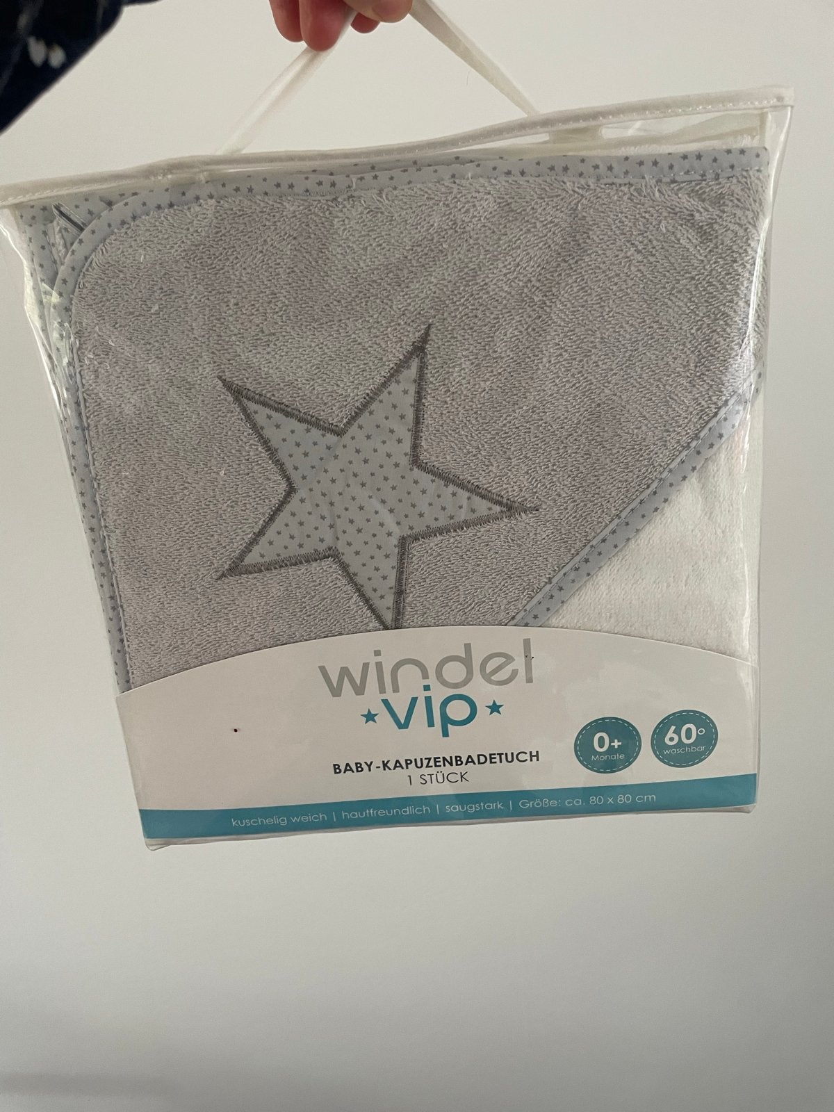 Windel VIP Baby Badcape met capuchon - Nieuw, Ophalen of Verzenden, Nieuw