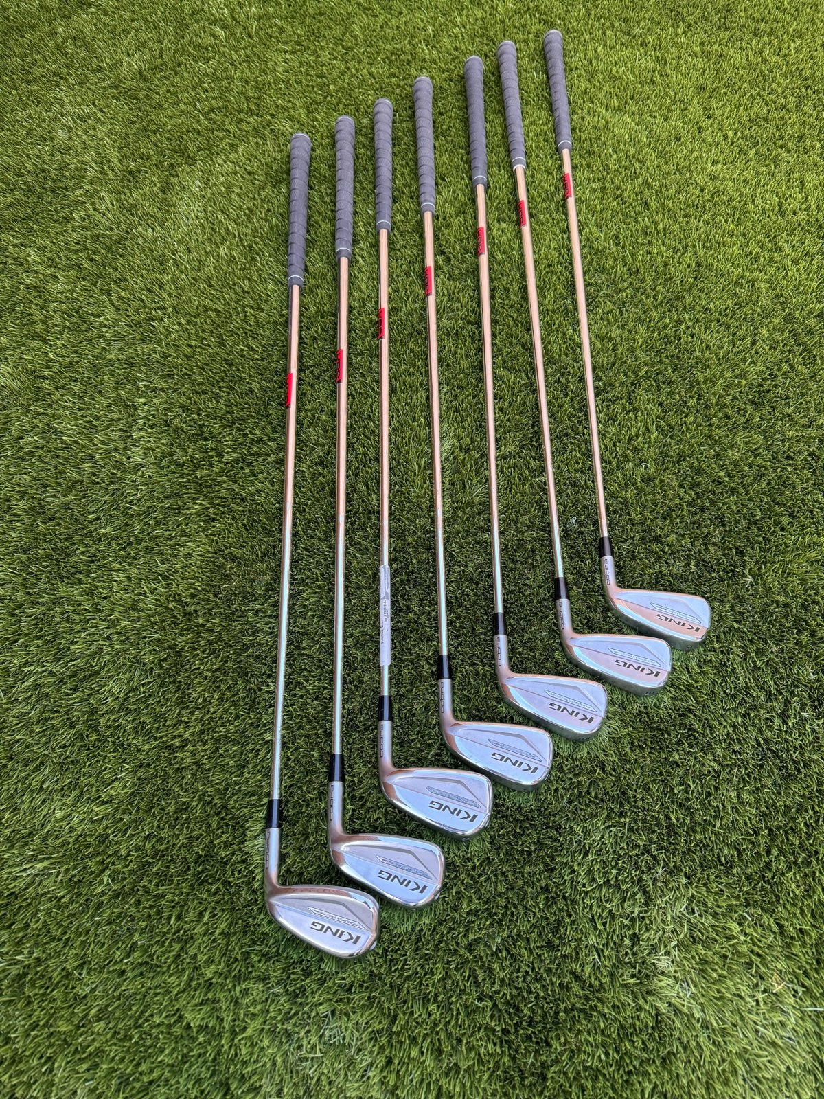 Cobra King Forged TEC One IJzerset (4-P), Sport en Fitness, Ophalen of Verzenden, Gebruikt, Set, Overige merken
