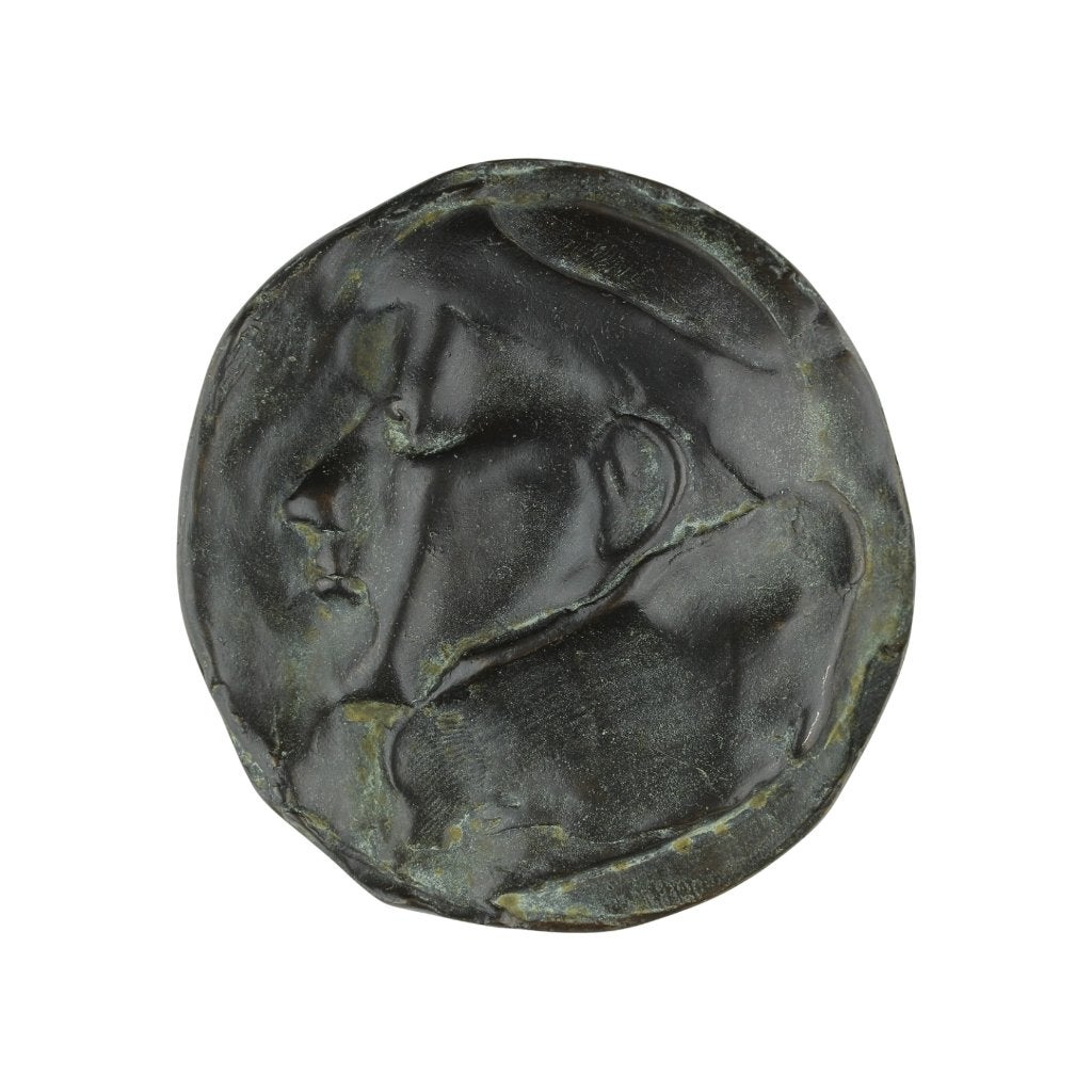 BRONZEN PENNING Jos Reniers THOMAS VAN VILLANOVA, Verzenden, Brons, Nederland