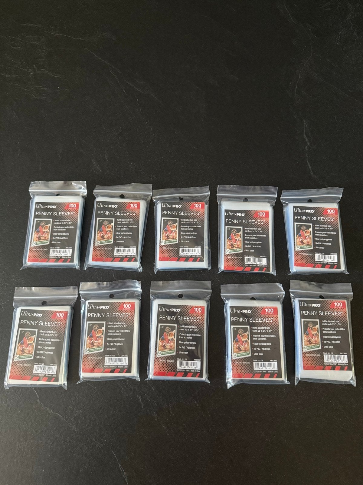 10x Ultra Pro Penny Sleeves - 100 stuks per pakje, Ophalen of Verzenden