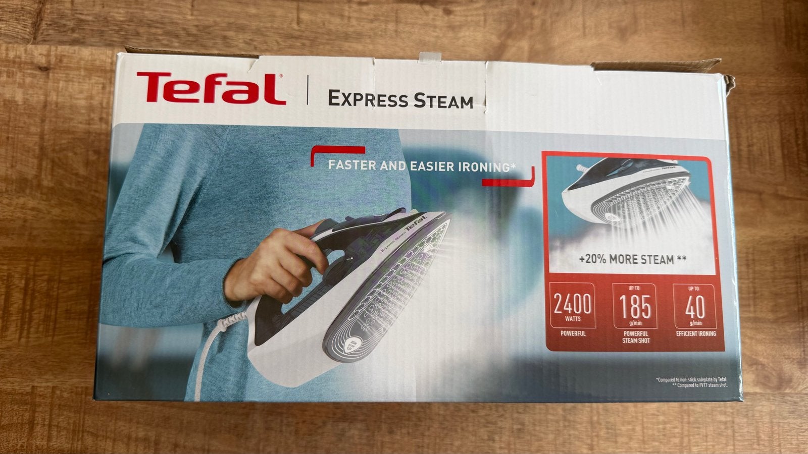 Tefal Express Steam Strijkijzer FV2839 - Nieuw in doos, Ophalen of Verzenden, Nieuw, Strijkijzer met snoer