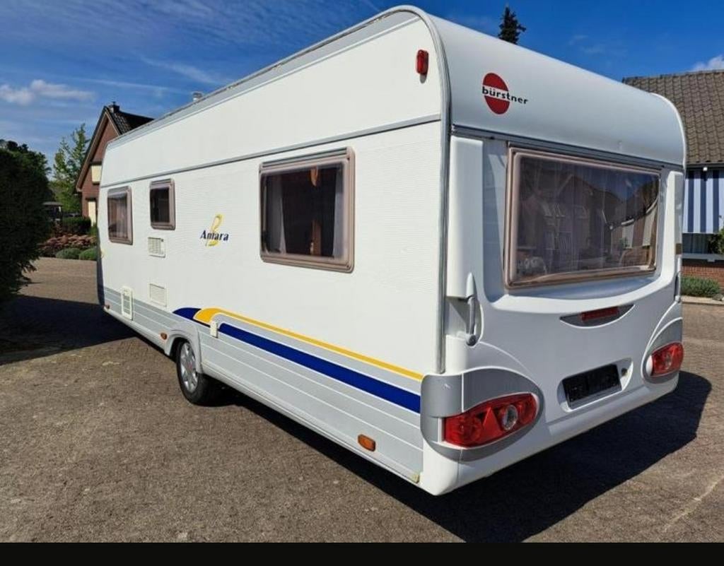 Koopje!! Burstner Amara 530. - B.J.2004, Rondzit, Particulier, Luifel, Tot en met 4