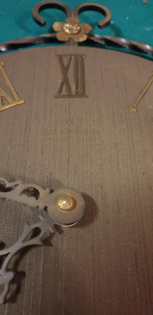 wandklok junghans smeedijzer vintage, Ophalen of Verzenden, 'T Olde Gre-j, Info@toldegrej.nl, Endepoelstraat 20f Didam