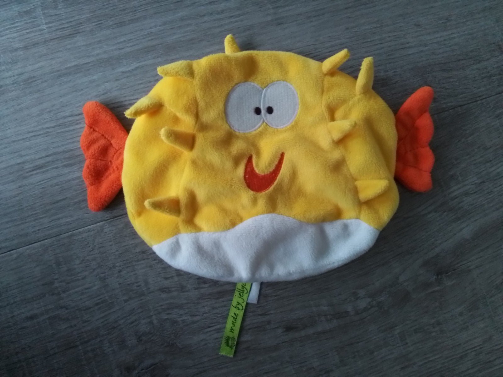 Vis knuffeldoekje woody, Ophalen of Verzenden