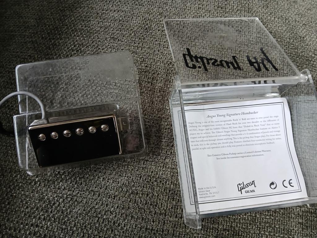 Gibson Angus Young Signature Humbucker, Ophalen of Verzenden, Zo goed als nieuw, Gibson