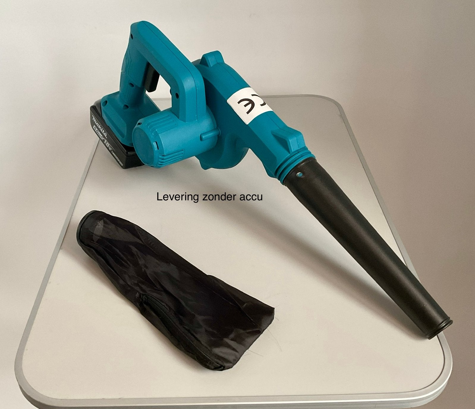 Nieuwe bladblazer werkend op Makita 18V LXT accu’s, Ophalen of Verzenden, Nieuw, Accu