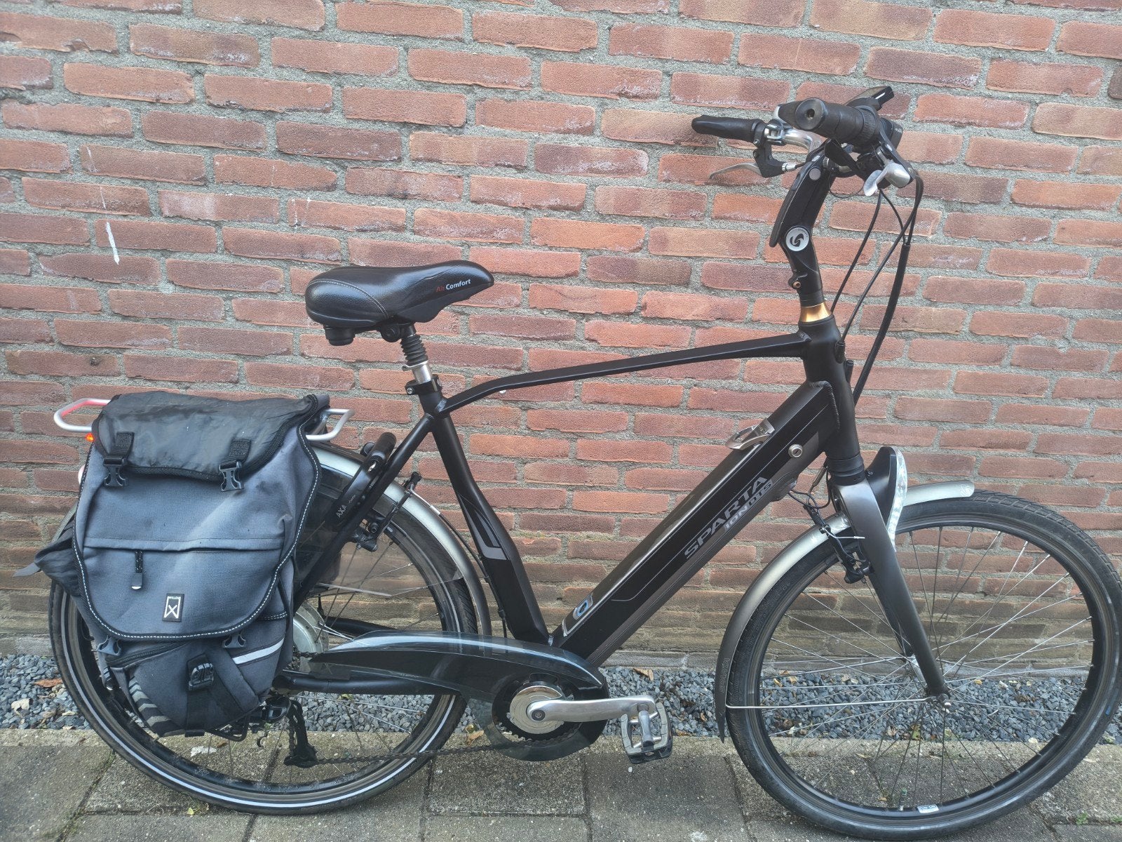 Sparta Ion DTS elektrische herenfiets 59 cm, Ophalen, Sparta, Zo goed als nieuw, 50 km per accu of meer