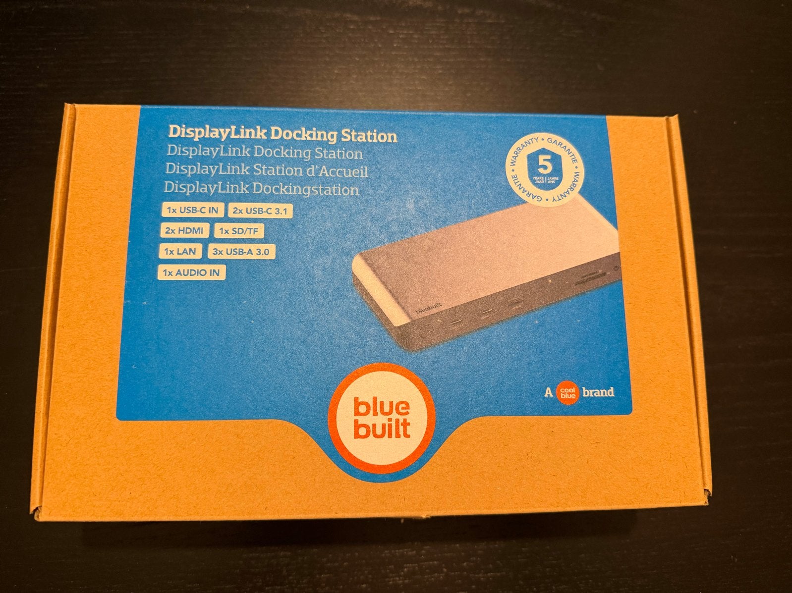 Bluebuilt DisplayLink Docking Station - Zo goed als nieuw, Ophalen of Verzenden, Nieuw, Docking station, Laptop