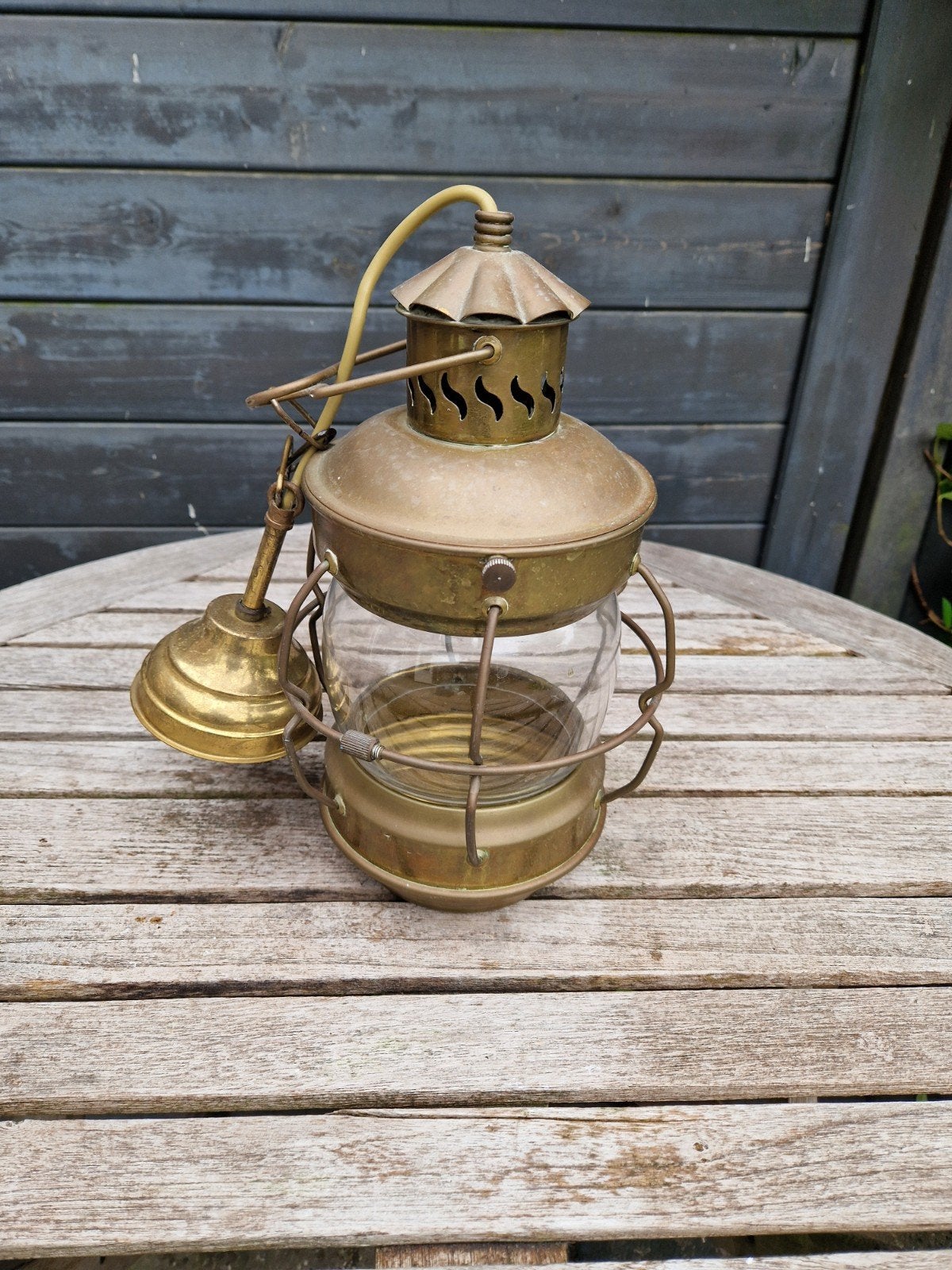 koperen hanglamp, Ophalen of Verzenden