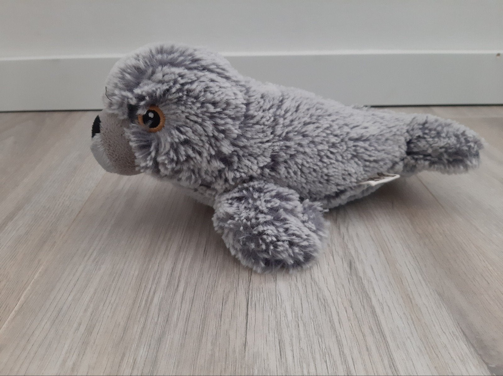 Knuffel nature planet zeehond grijs K8295, Ophalen of Verzenden, Zo goed als nieuw, Beer