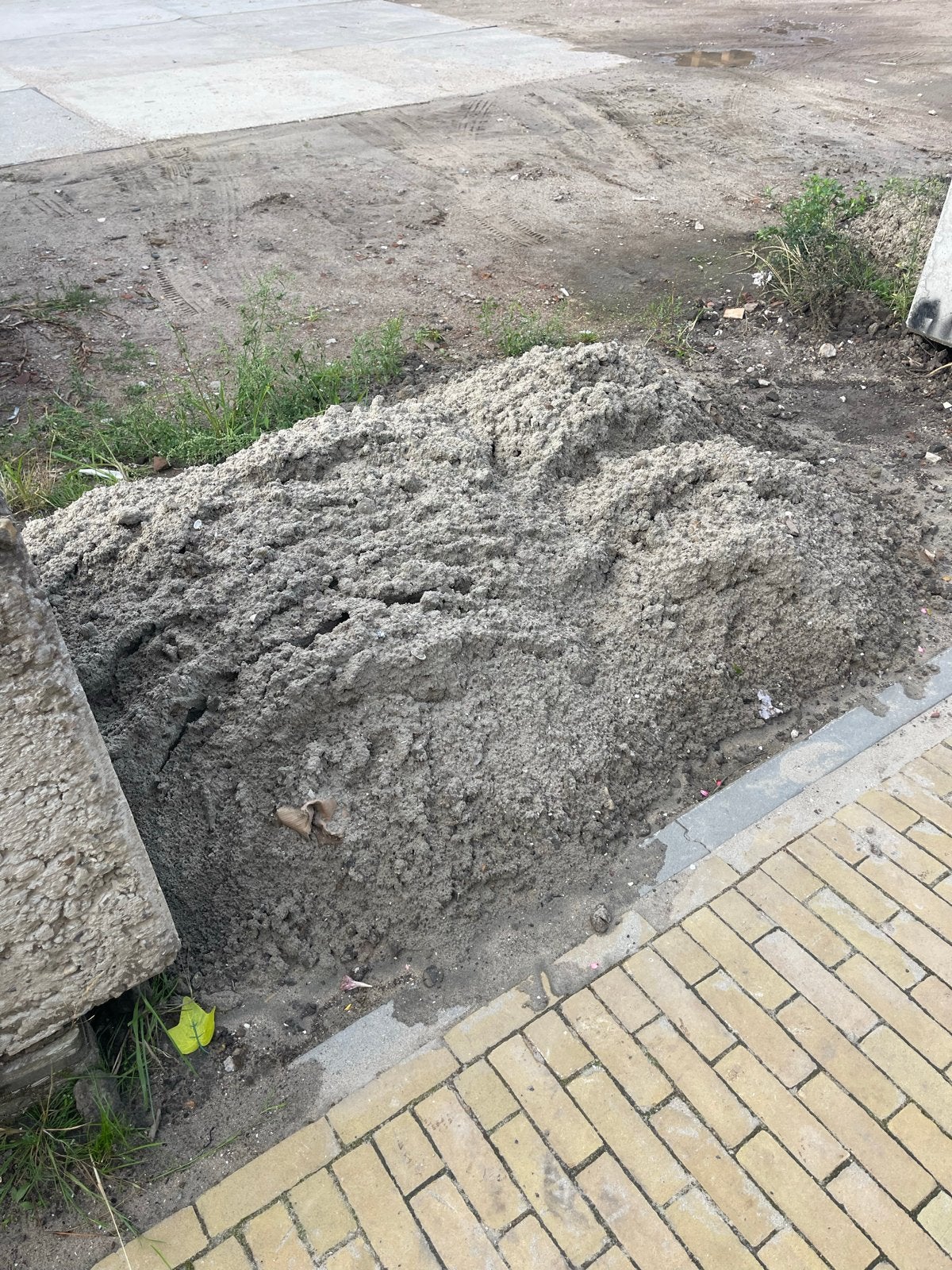 Gratis zand af te halen, Tuin en Terras, Zand, Ophalen, Gebruikt, Ophoogzand