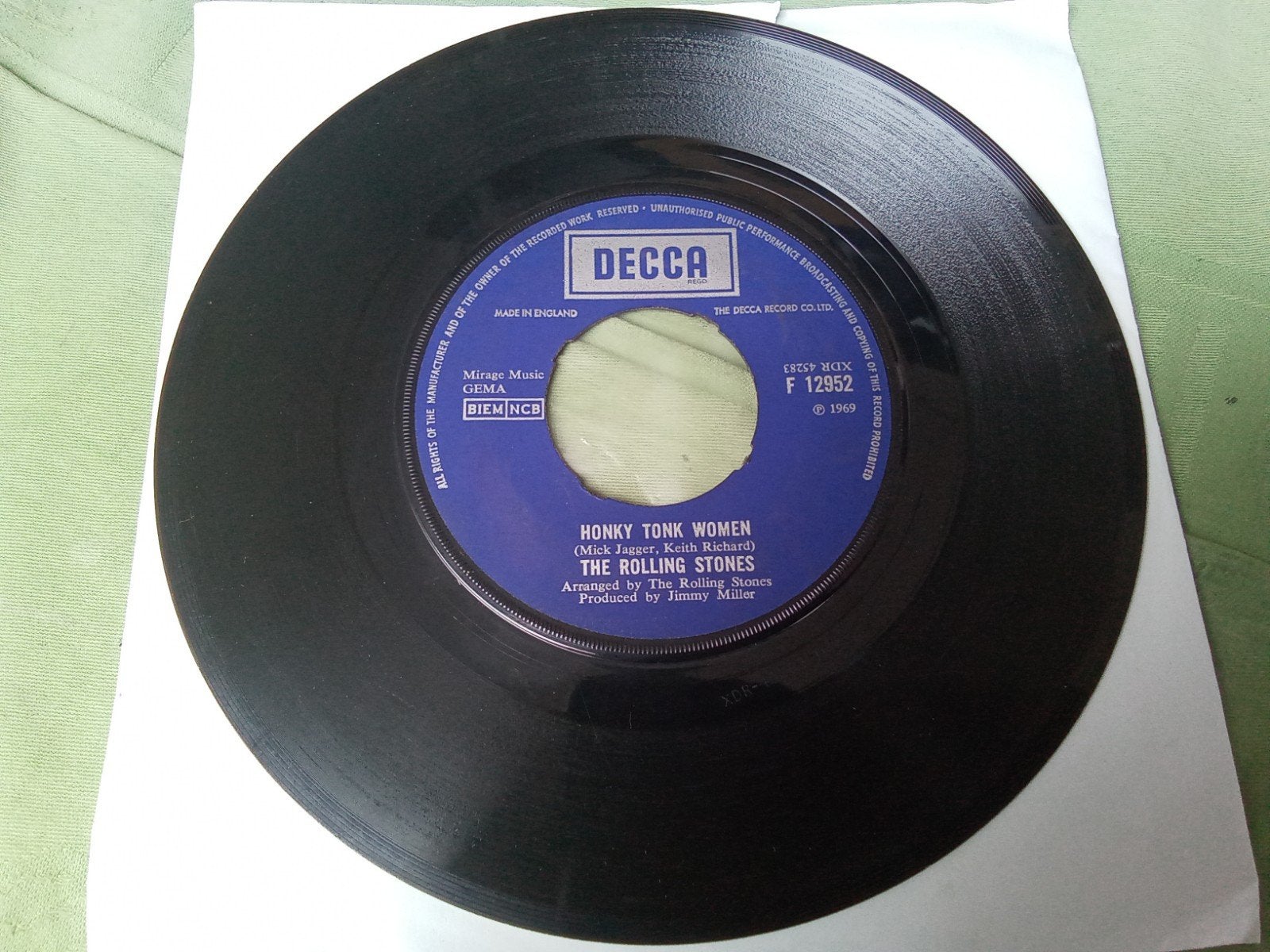 The Rolling Stones.                  Honky Tonk Women, Gebruikt, Verzenden, 7 inch, Pop