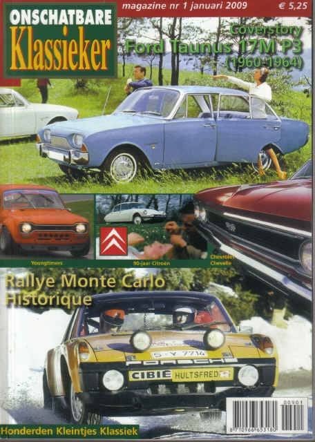 OK 1 2009 : Ford Taunus 17M - Opel Calibra - Mini Cooper, Ophalen of Verzenden, Gelezen, Algemeen