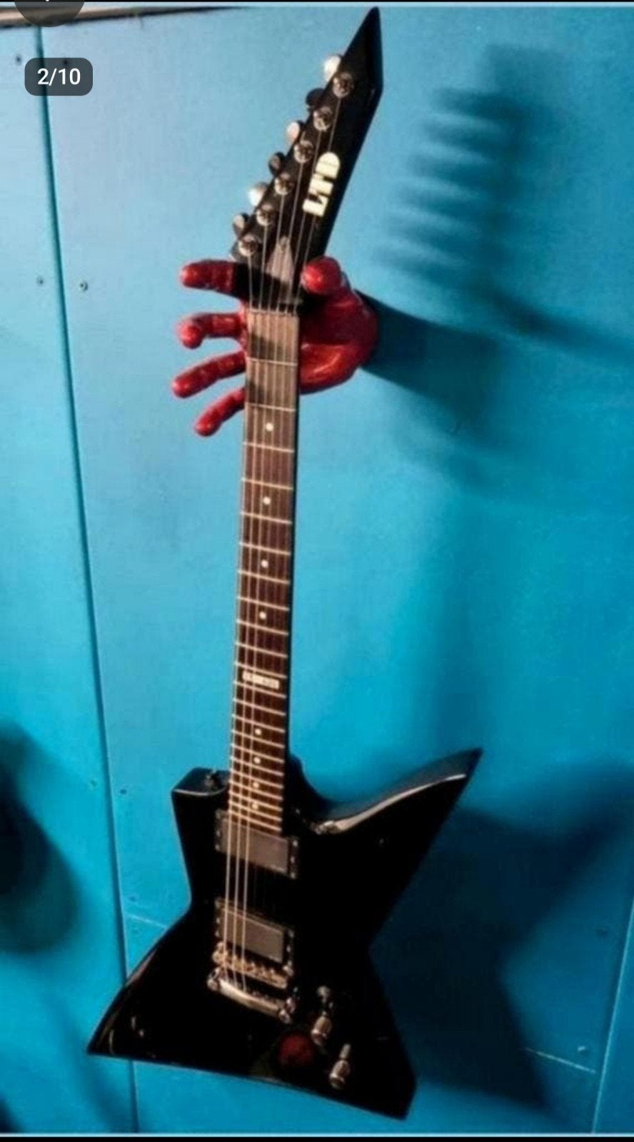 ESP LTD EX-400 Explorer, Ophalen of Verzenden, Zo goed als nieuw, Elektrische gitaar