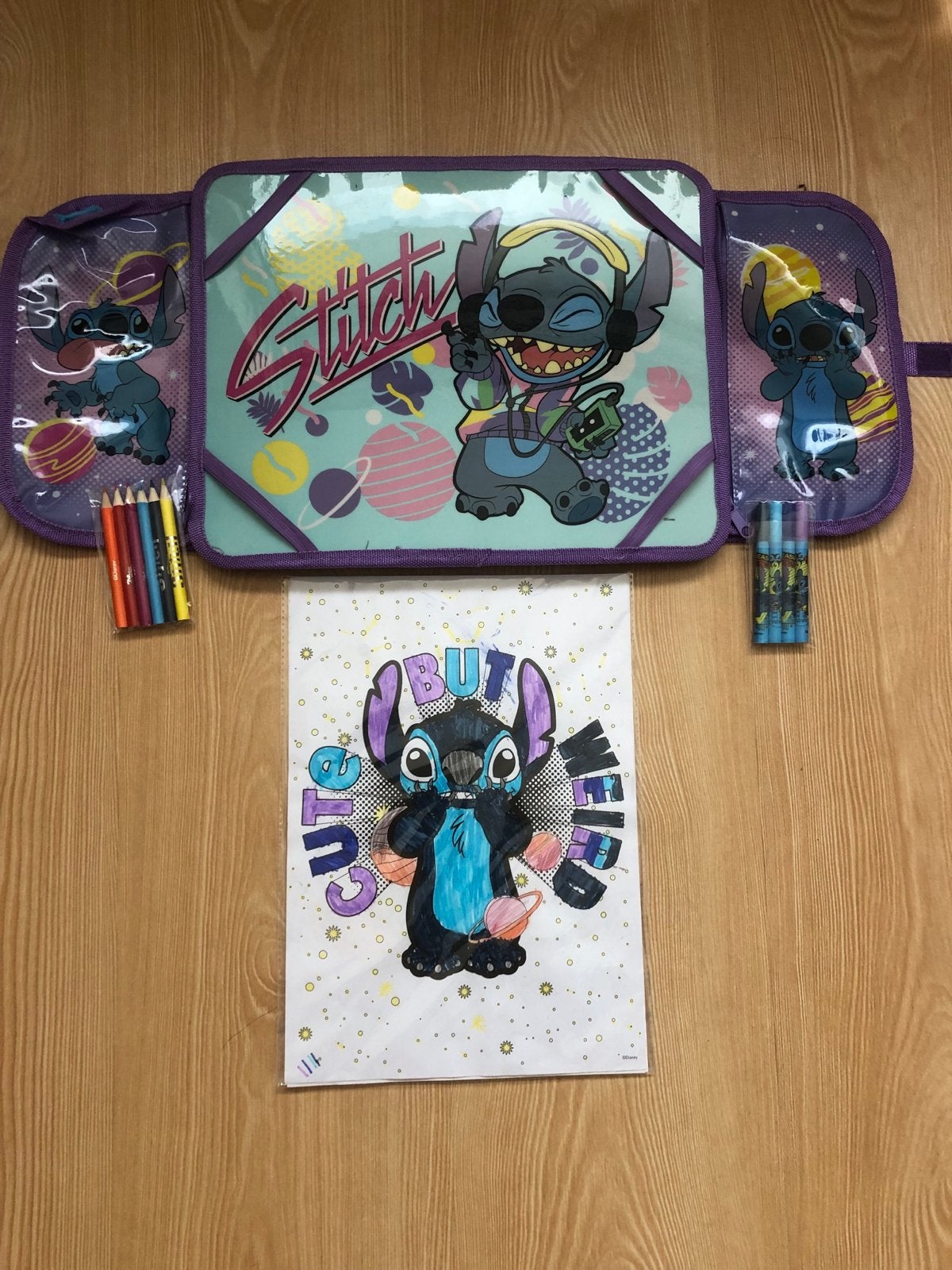 Stitch Tekenbord voor in de auto - Ideaal voor onderweg!, Kinderen en Baby's, Speelgoed | Educatief en Creatief, Ophalen of Verzenden