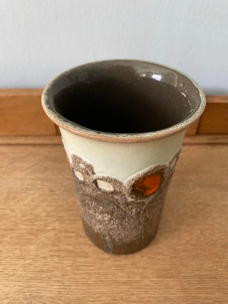 Vintage Strehla Keramik vaas, Ophalen of Verzenden