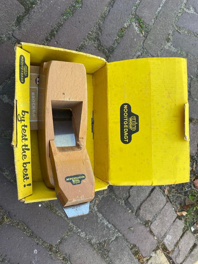 Houten blokschaaf Nooitgedagt, Ophalen of Verzenden, Gebruikt
