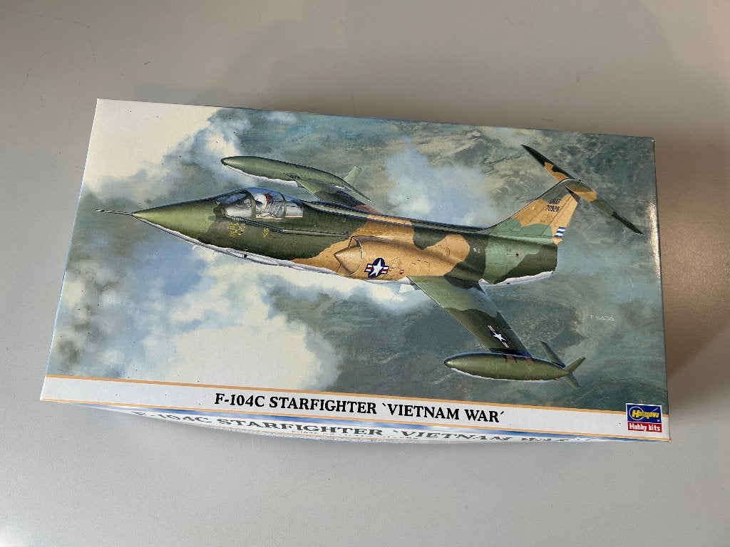 Schaalmodel (1/48):   F-104 Starfighter, Hasegawa, Ophalen of Verzenden, Zo goed als nieuw, Groter dan 1:72