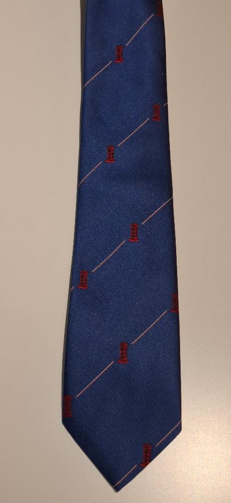 PTT stropdas, Ophalen of Verzenden, Nieuw, Blauw