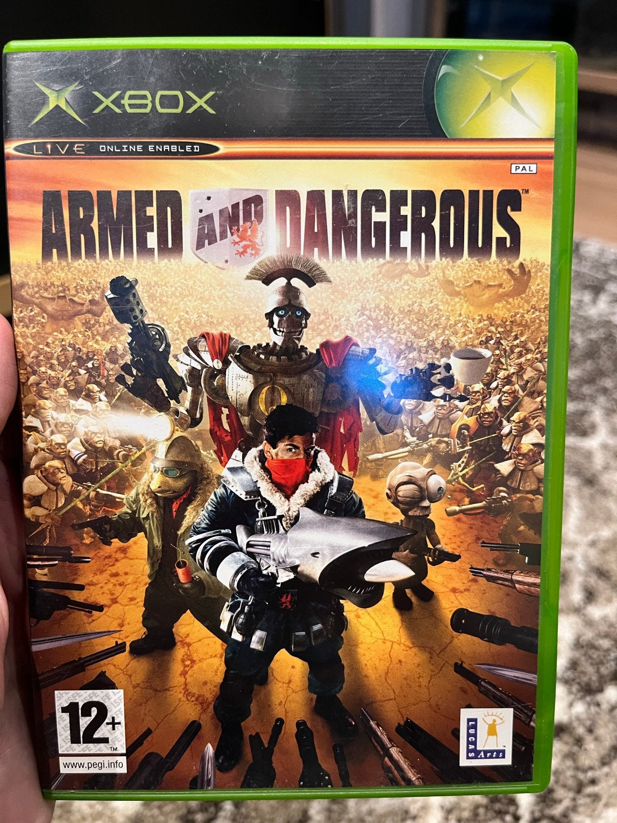 Armed and Dangerous - Xbox (PAL) - Actie/Avontuur, Shooter, 1 speler, Ophalen of Verzenden, Zo goed als nieuw