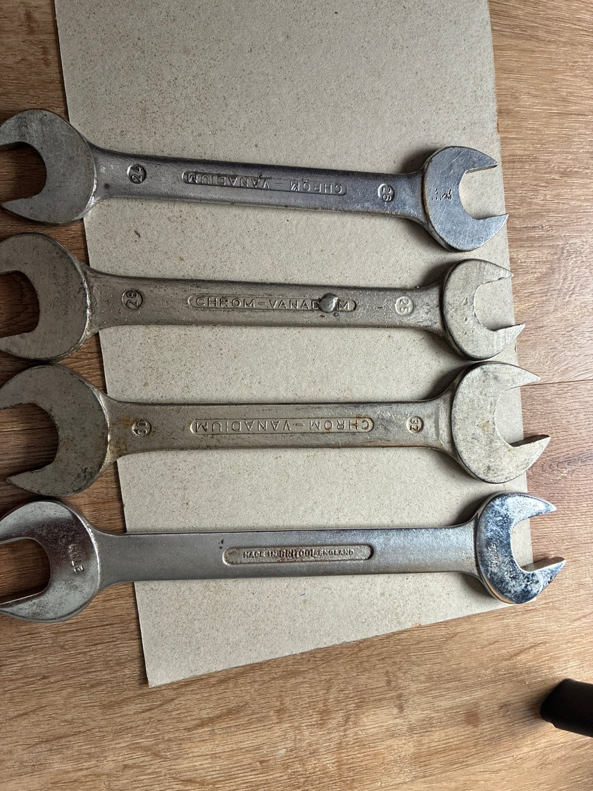 Grote maten steeksleutel 4 stuks set, Ophalen of Verzenden, Nieuw