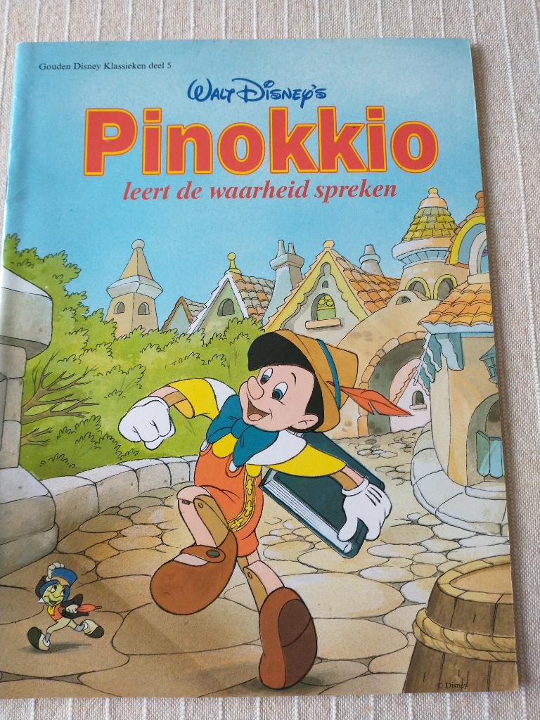 Pinokkio leert de waarheid spreken, Boeken, Ophalen of Verzenden, Zo goed als nieuw, Sprookjes, 5 of 6 jaar