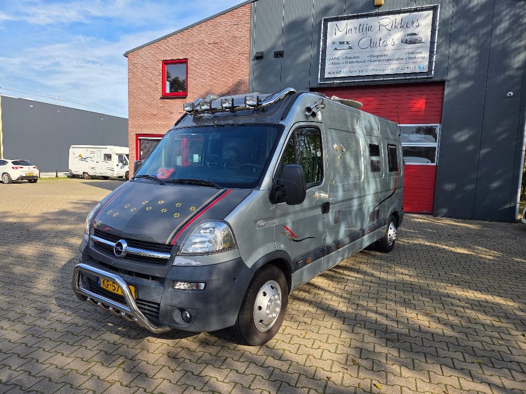 Opel Movano 2.5 DTI camperbus, Overige merken, Buscamper of Camperbus, Ringverwarming, Dakluik