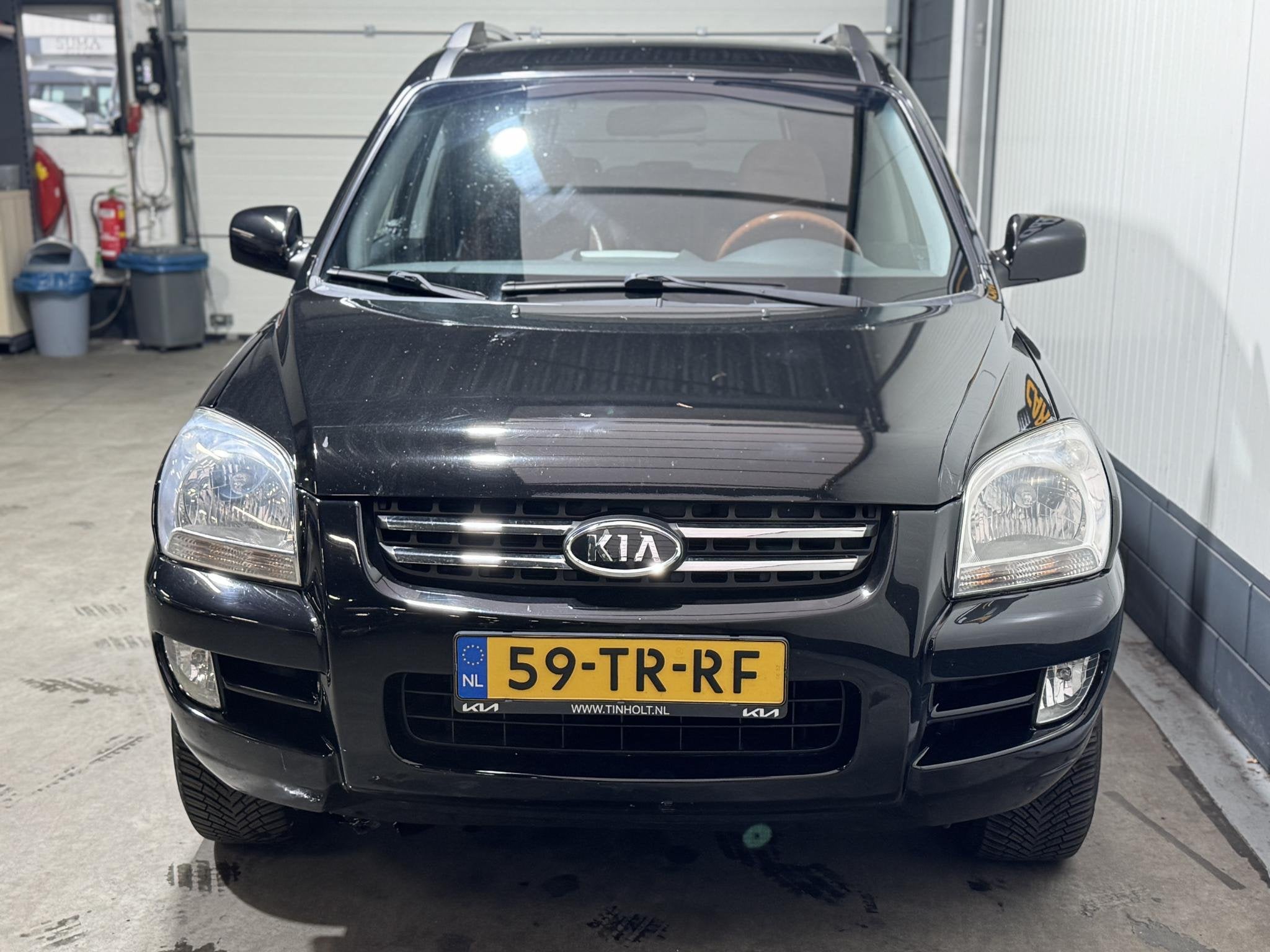 Kia Sportage 2.0 CVVT M-bition, Auto's, 1442 kg, Gebruikt, 4 cilinders, Leder en Stof