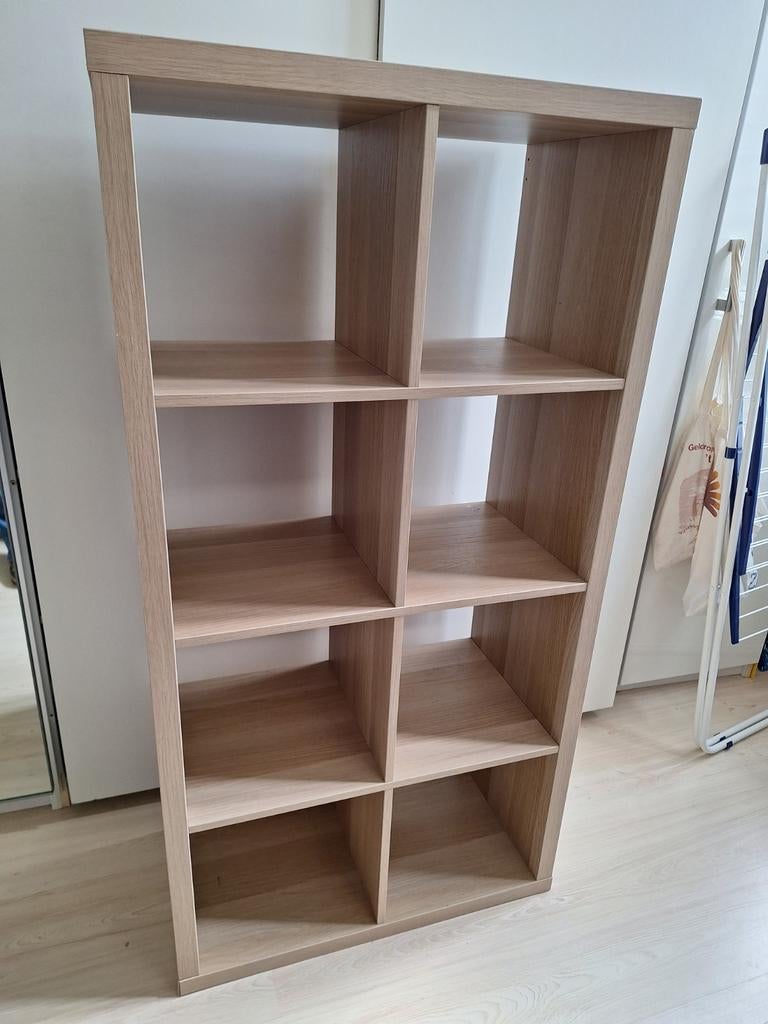 Kallax 4x2 vakkenkast ikea, Huis en Inrichting, Kasten | Boekenkasten, Ophalen, Gebruikt, 50 tot 100 cm, Minder dan 100 cm