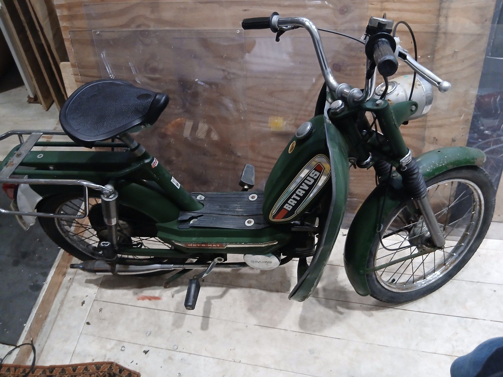 te koop oldtimer bromfiets Sparta mat-o-mat, Motoren, Particulier, Overig